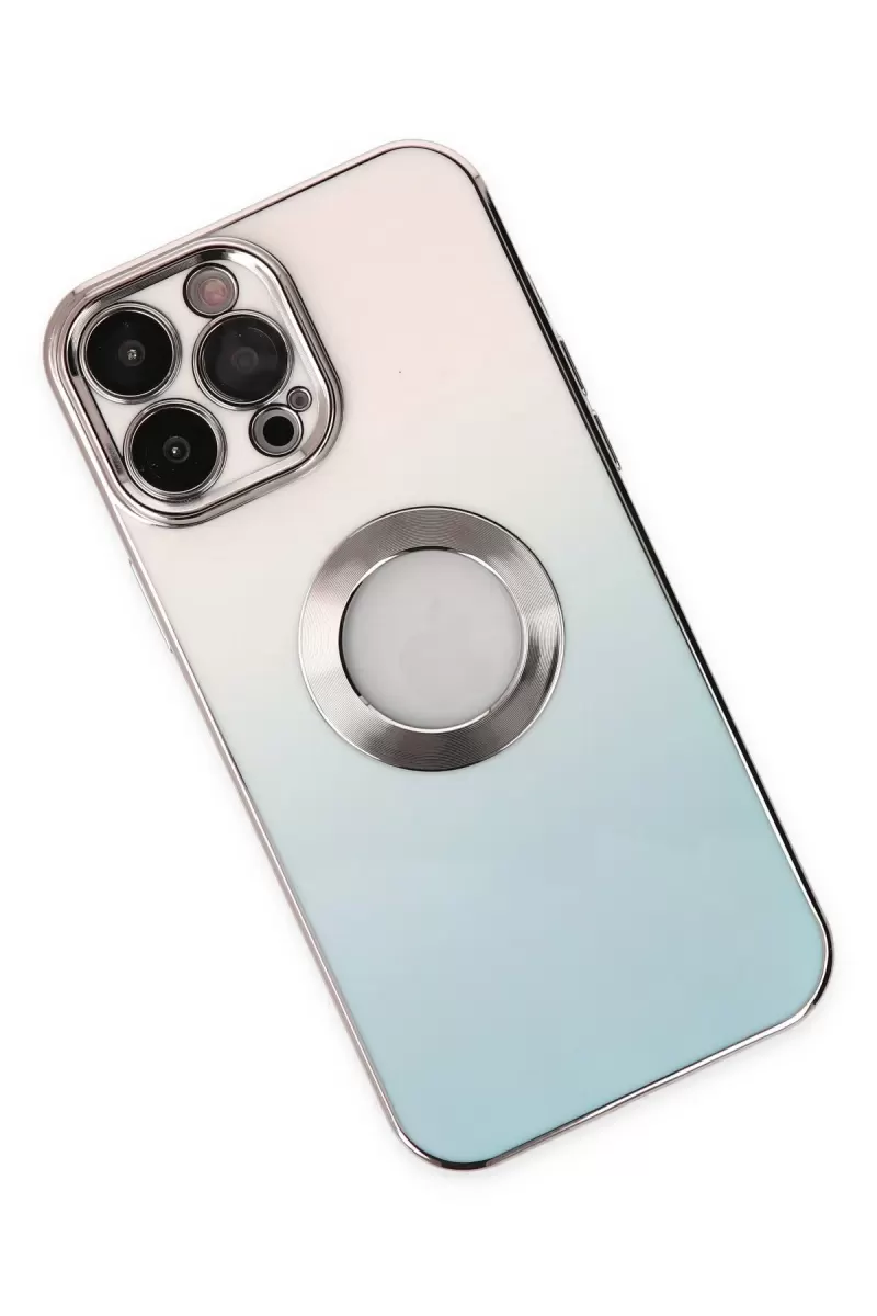 Newface Apple iPhone 13 Pro Max Kılıf Best Silikon - Turkuaz