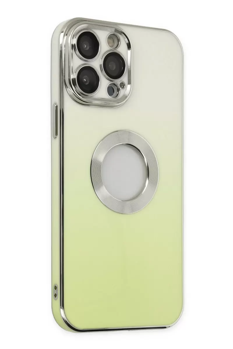 Newface Apple iPhone 13 Pro Max Kılıf Best Silikon - Yeşil