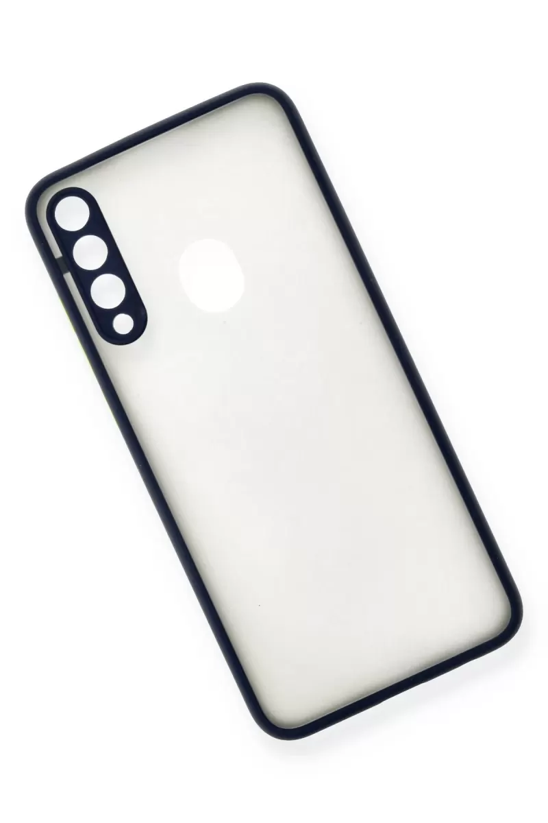 Newface Huawei Y6P Kılıf Montreal Silikon Kapak - Lacivert