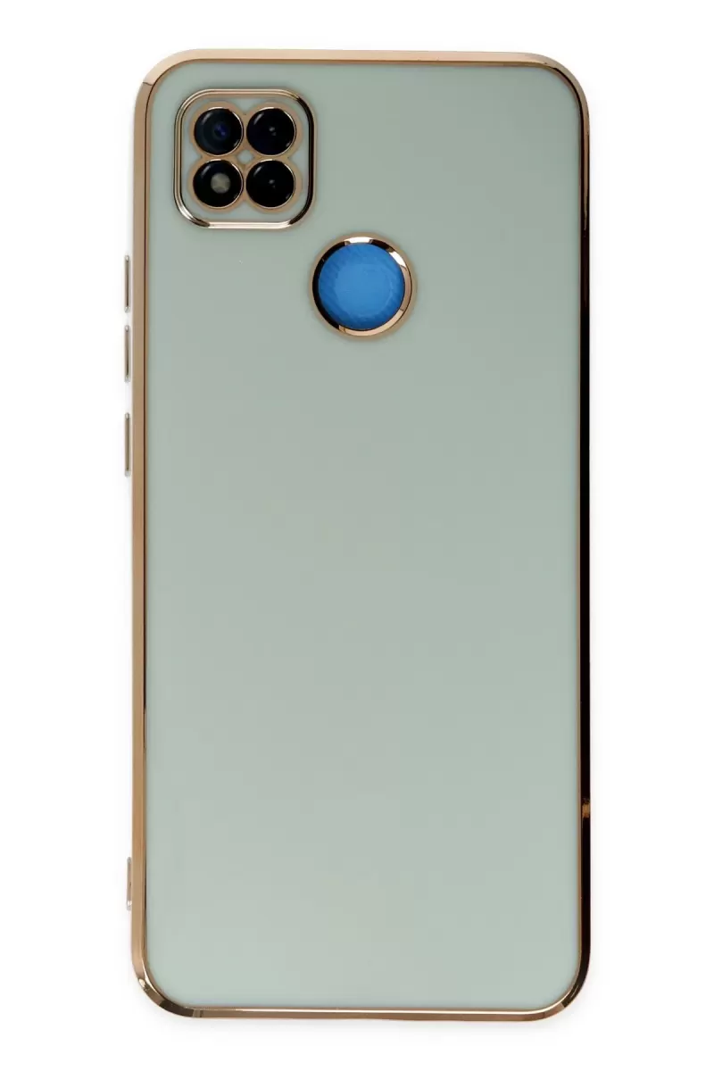 Newface Xiaomi Redmi 9C Kılıf Volet Silikon - Açık Yeşil