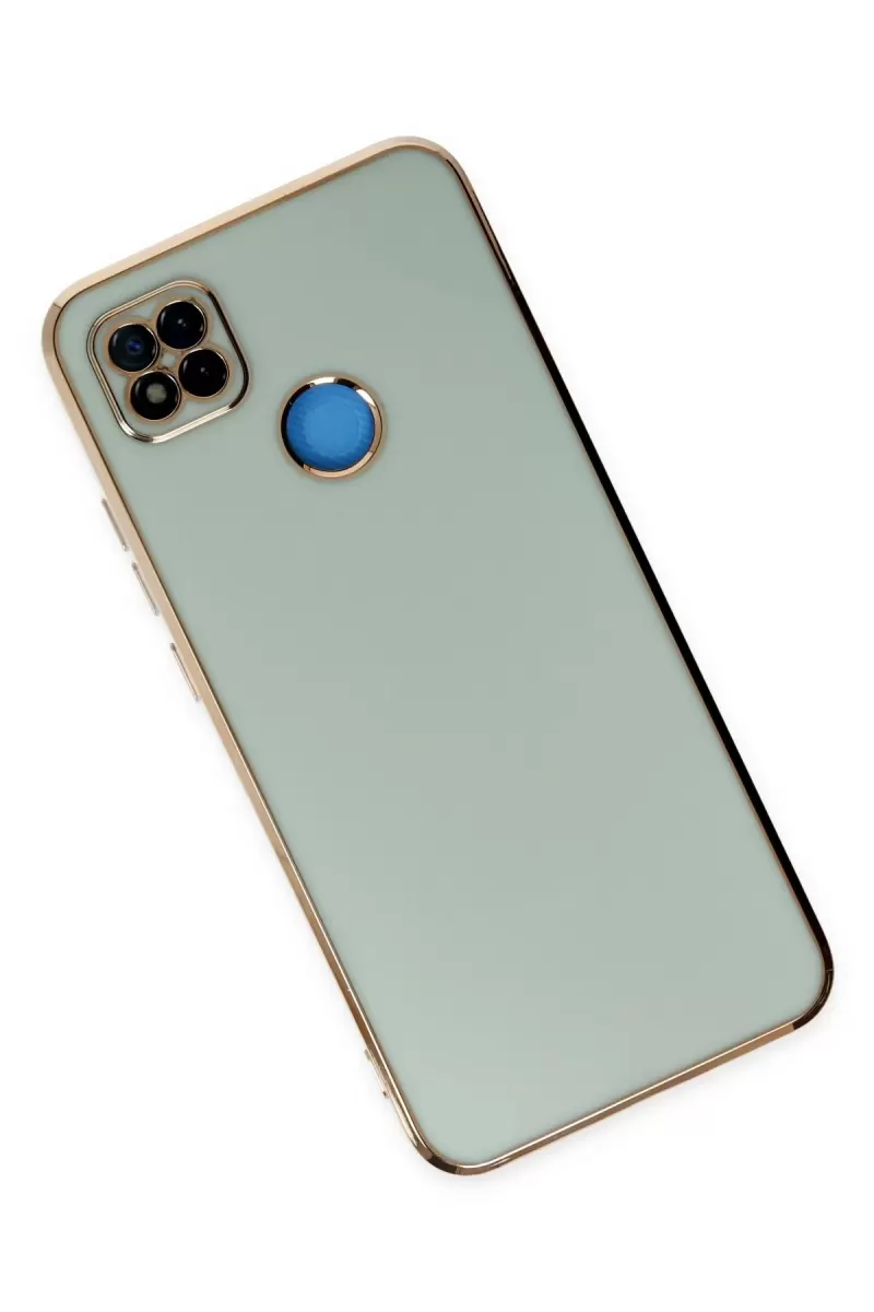 Newface Xiaomi Redmi 9C Kılıf Volet Silikon - Açık Yeşil