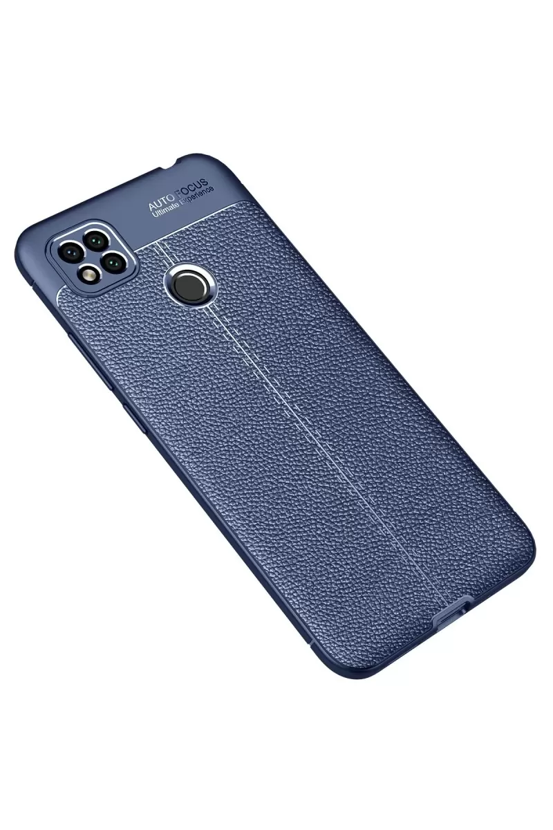 Newface Xiaomi Redmi 9C Kılıf Auto Focus Kapak - Lacivert