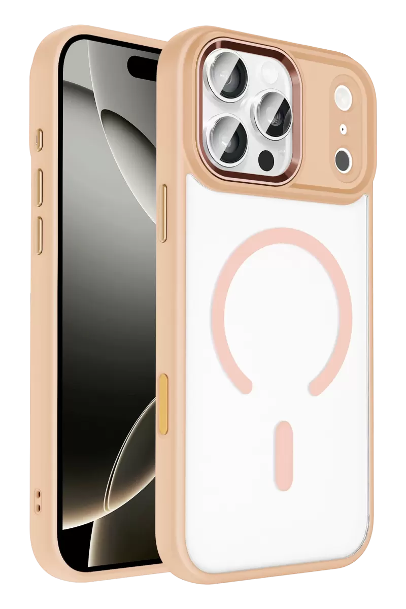 Joko Apple iPhone 17 Pro Terea Magsafe Kapak - Pembe