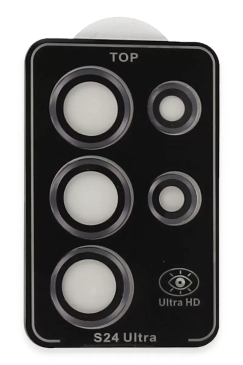 Joko Samsung Galaxy S24 Ultra PVD Metal Kamera Lens - Derin Mor
