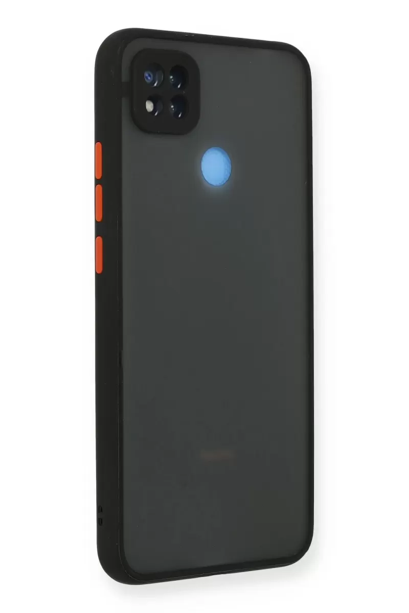 Newface Xiaomi Redmi 9C Kılıf Montreal Silikon Kapak - Siyah