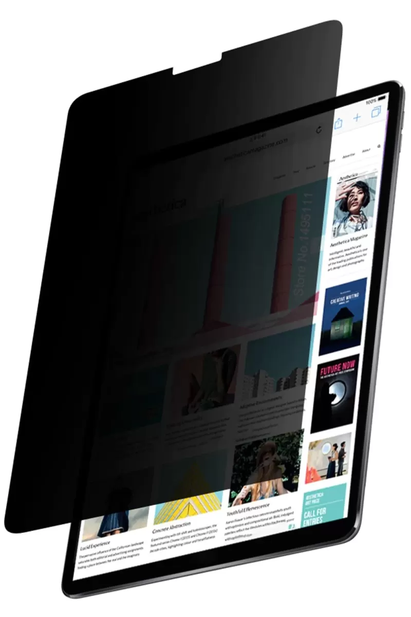 Newface Apple iPad Pro 12.9 (2021) Tablet Hayalet Full Glue Ekran Koruyucu