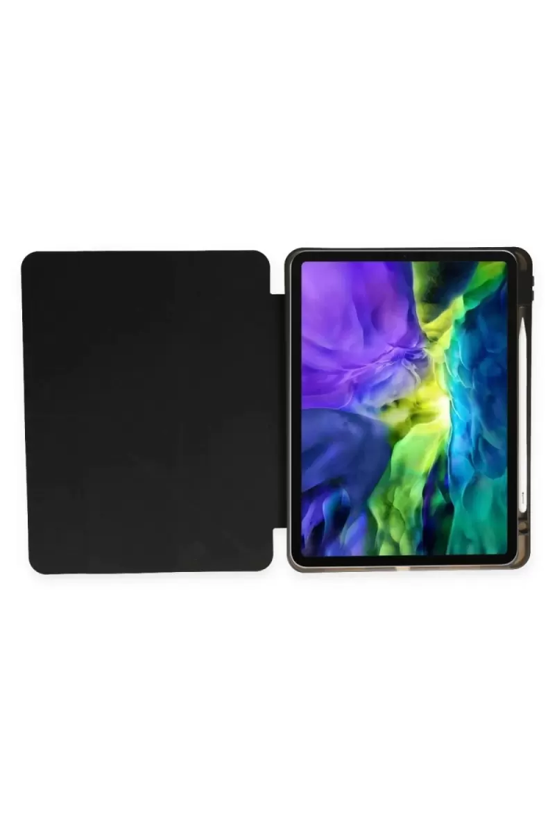 Newface Huawei MatePad SE Kılıf Kalemlikli Mars Tablet Kılıfı - Siyah