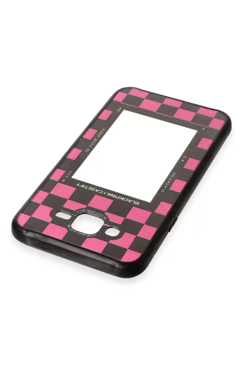 Newface Samsung Galaxy J7 Kılıf Mirror Desenli Kapak - Mirror - 8