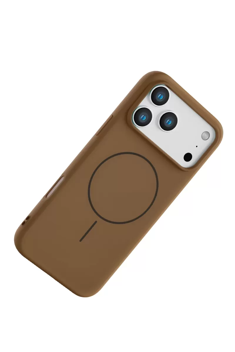 Joko Apple iPhone 17 Pro Jully Magsafe Kapak - Kahverengi