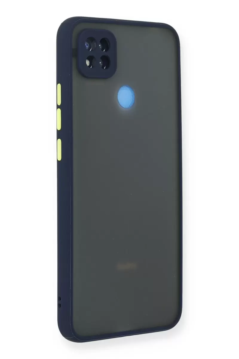 Newface Xiaomi Redmi 9C Kılıf Montreal Silikon Kapak - Lacivert