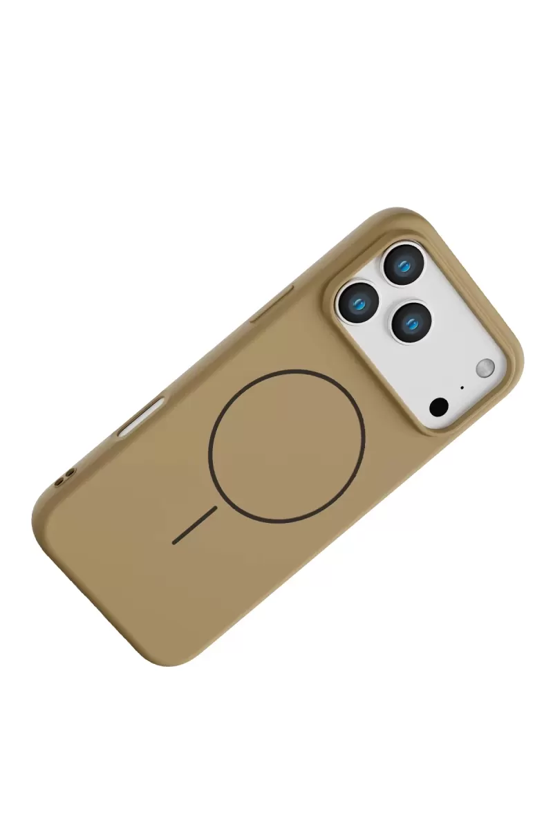 Joko Apple iPhone 17 Pro Jully Magsafe Kapak - Çöl Titanyum