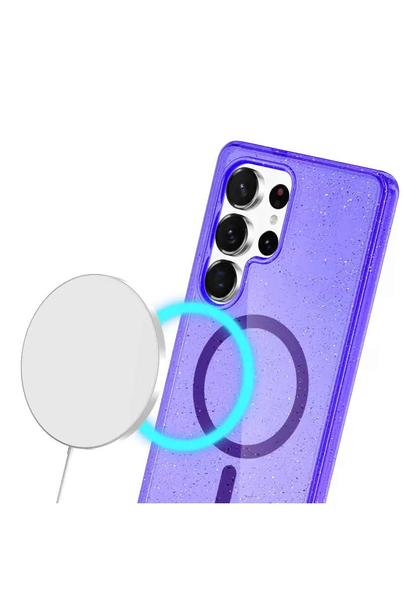Joko Samsung Galaxy S24 Ultra Kılıf Star Magsafe Kapak - Turuncu