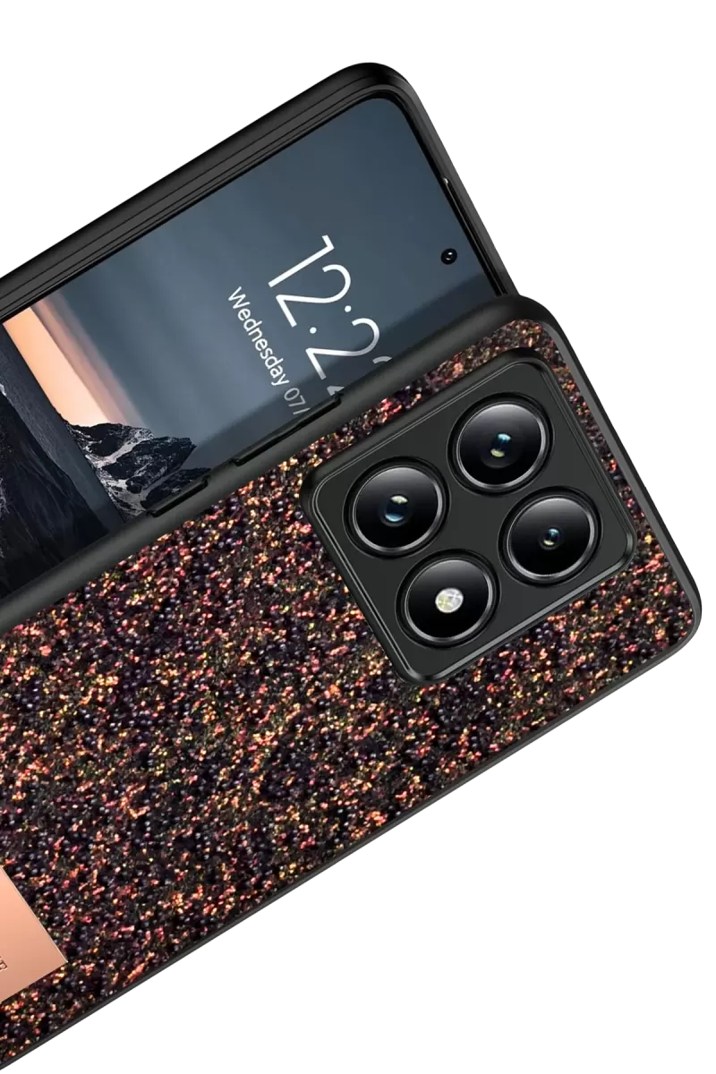 Onegif Xiaomi Mi 14T Pro Bright Simli Kapak - Derin Mor
