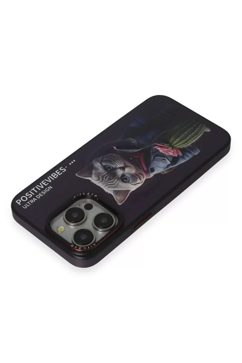 Joko Apple iPhone 14 Pro Fun Magsafe Kapak - Derin Mor