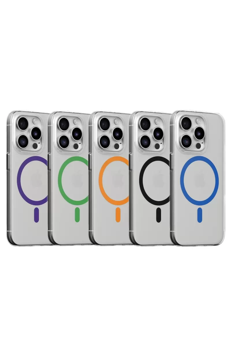 Joko Apple iPhone 14 Pro Max Kılıf Bubble Magsafe Kapak - Mor