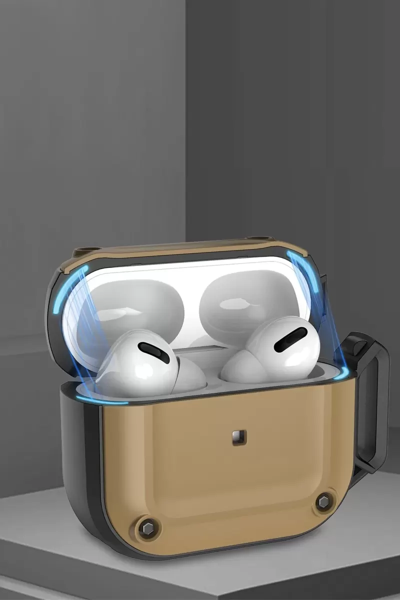 Movenchy Apple Airpods Pro 2 (2.nesil) Asgard Kılıf - Sarı