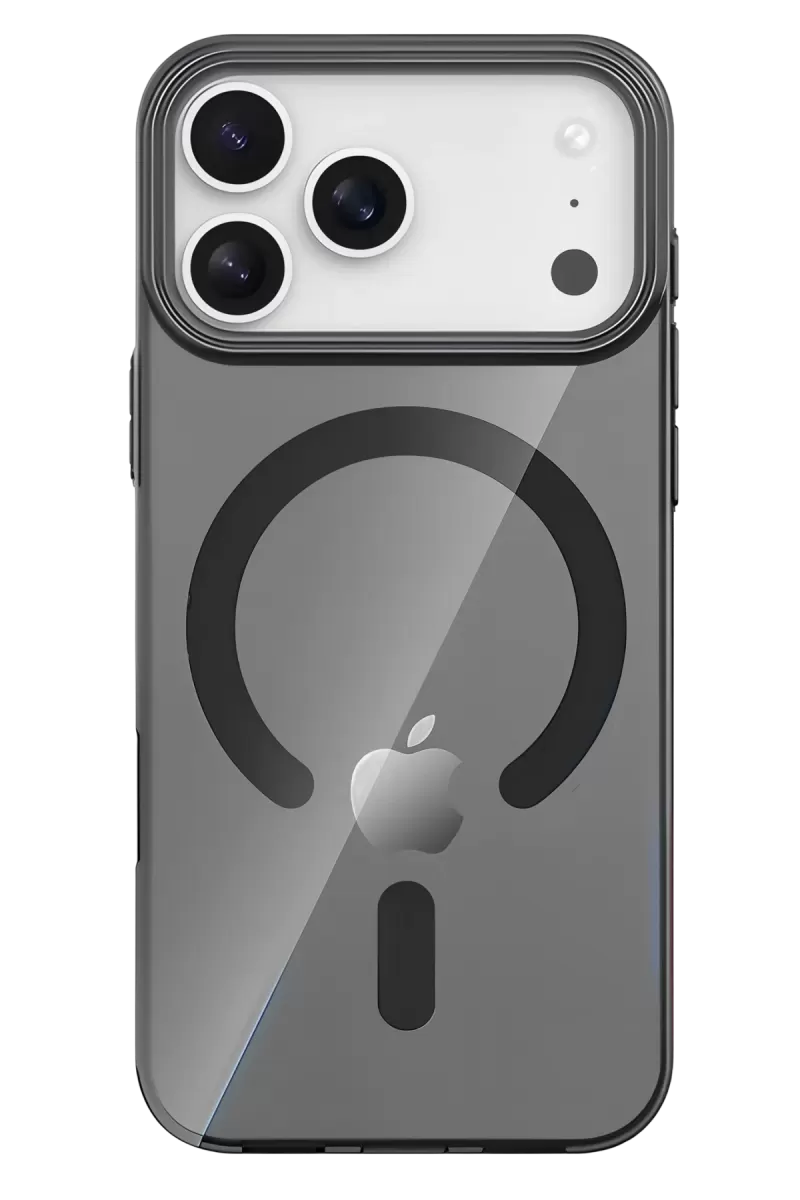 Joko Apple iPhone 17 Pro Max PC Blank Magsafe Kapak - Siyah
