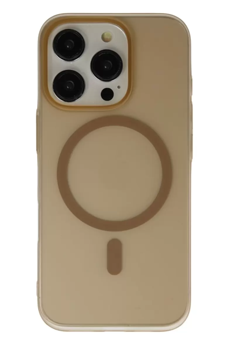 Joko Apple iPhone 16 Pro Max Tuna PC Slim Magsafe Kapak - Çöl Titanyum