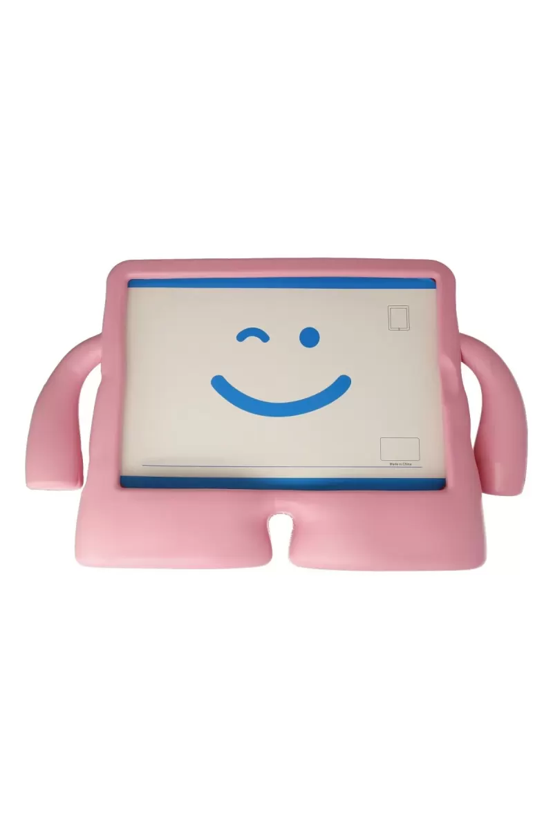 Newface Samsung Galaxy T500 Tab A7 10.4 Kılıf Karakter Tablet Silikon - Açık Pembe