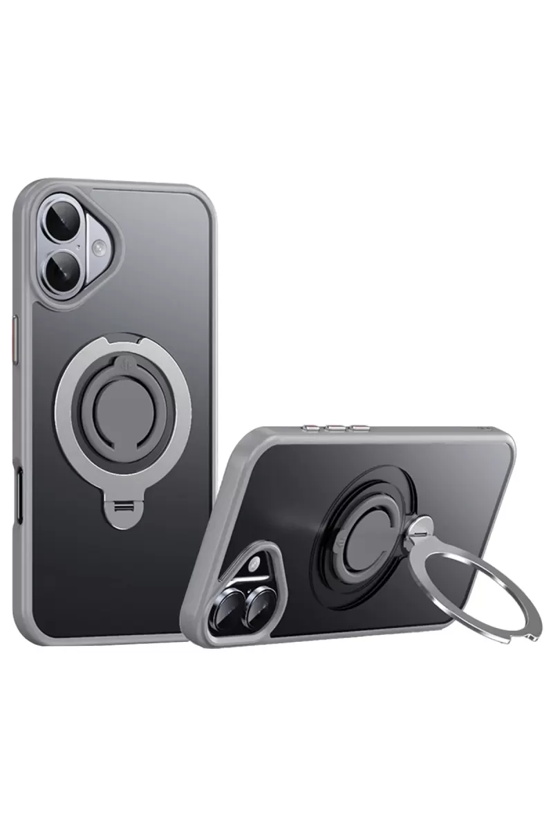 Joko Apple iPhone 16 Avatar 360 Dönen Magsafe Kapak - Titan Gri