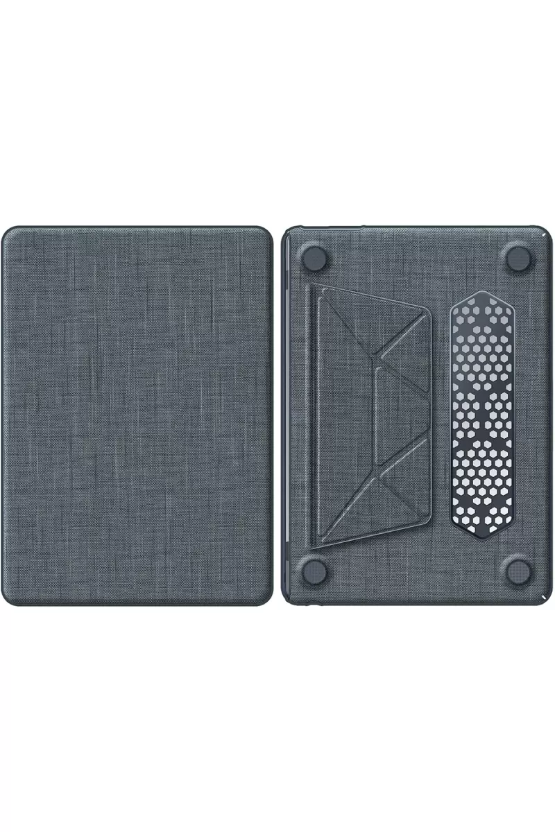 Newface Apple Macbook Pro 13 2020 Macbook Kumaş Kapak - Gri