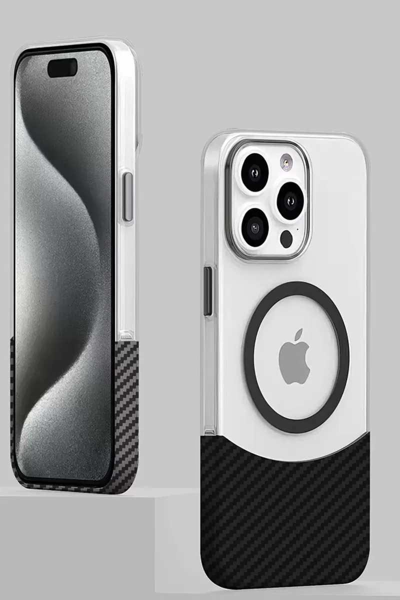 Joko Apple iPhone 16 Pro Carbon Puzzle Magsafe Kapak - Desert