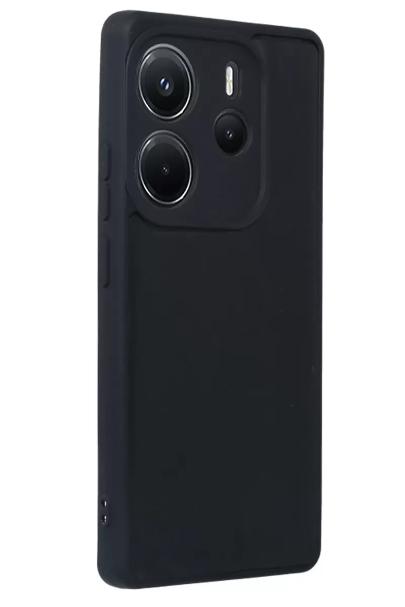 Newface Xiaomi Redmi Note 14 4G Kılıf Aras Deri Kapak - Siyah