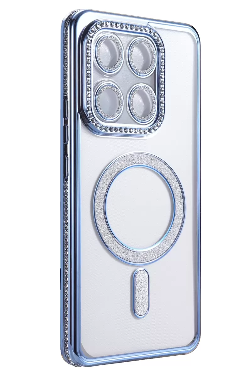 Newface Xiaomi Mi 15T Pro Joke Simli Magneticsafe Kılıf - Mavi