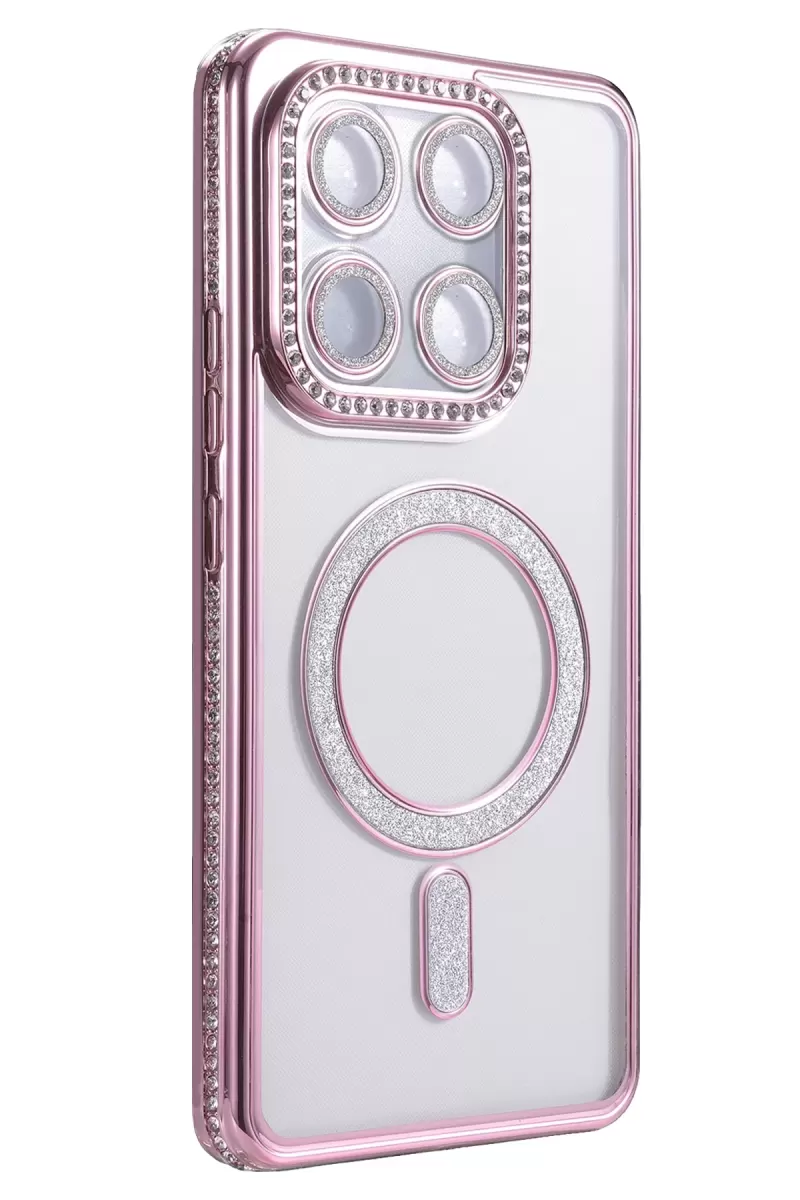 Newface Xiaomi Mi 15T Pro Joke Simli Magneticsafe Kılıf - Pembe