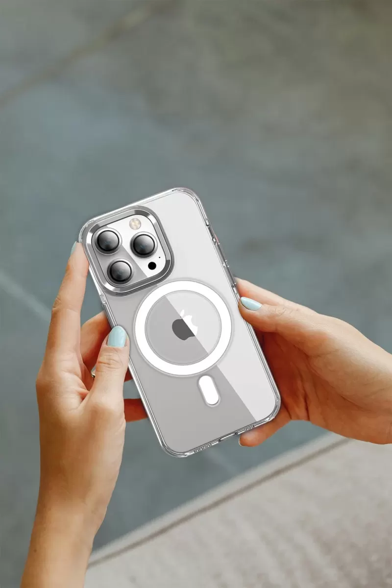 Joko Apple iPhone 16 Pro Crystal Magsafe Kapak - Şeffaf