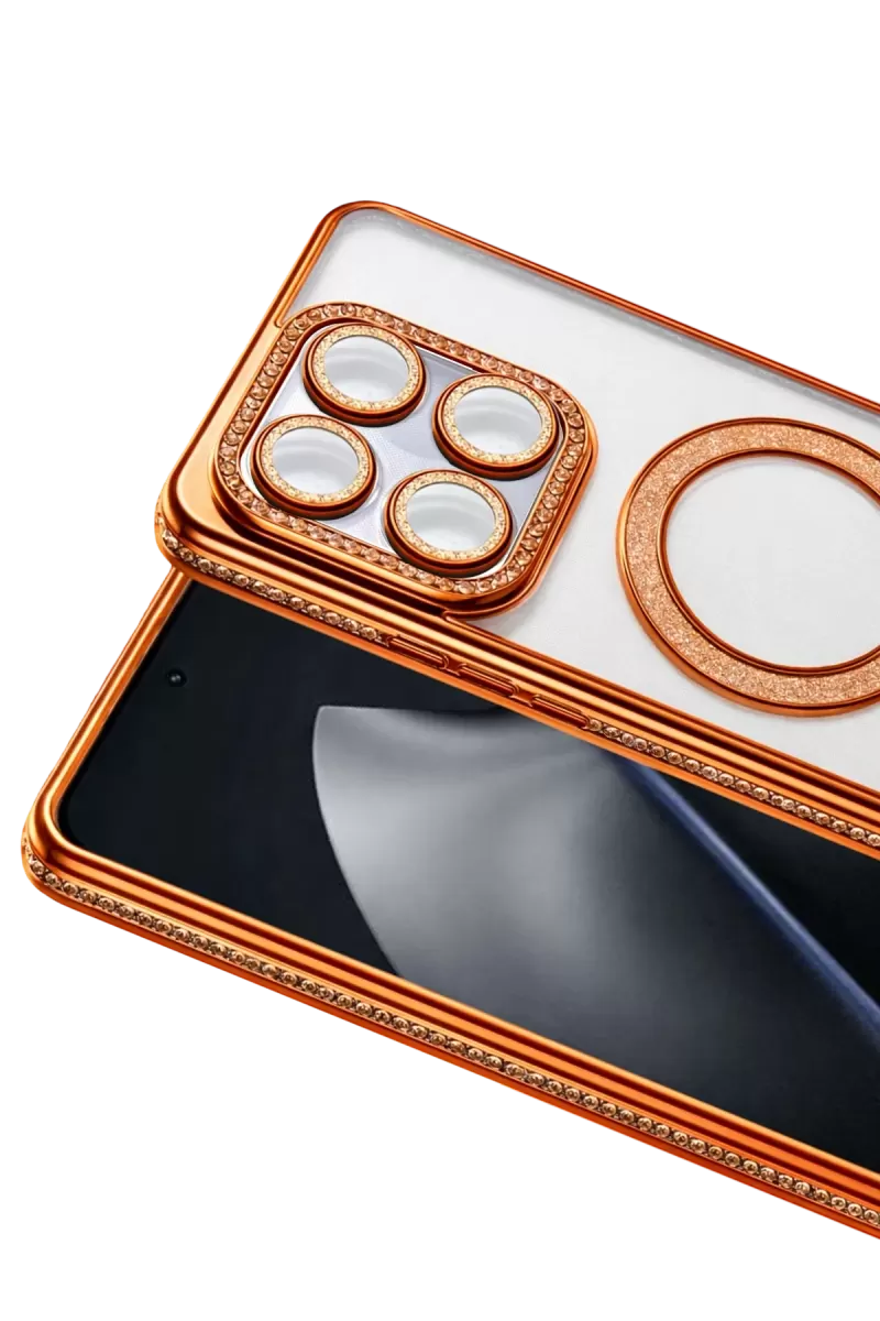 Newface Xiaomi Mi 15T Pro Joke Simli Magneticsafe Kılıf - Turuncu