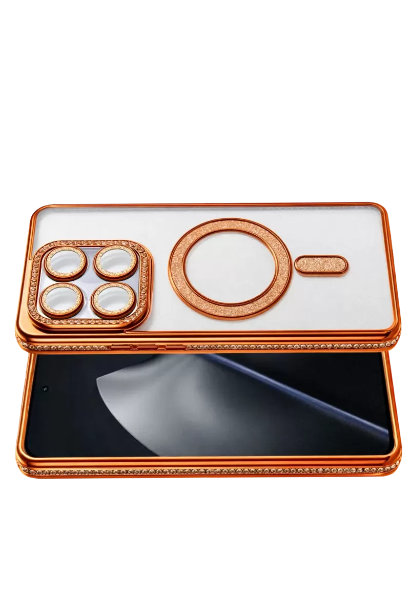 Newface Xiaomi Mi 15T Pro Joke Simli Magneticsafe Kılıf - Turuncu