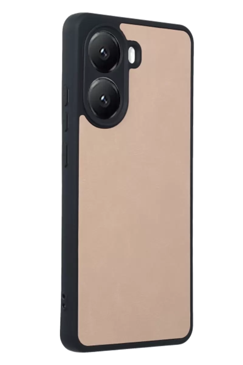 Newface Xiaomi Poco X7 Pro Kılıf Aras Deri Kapak - Pudra