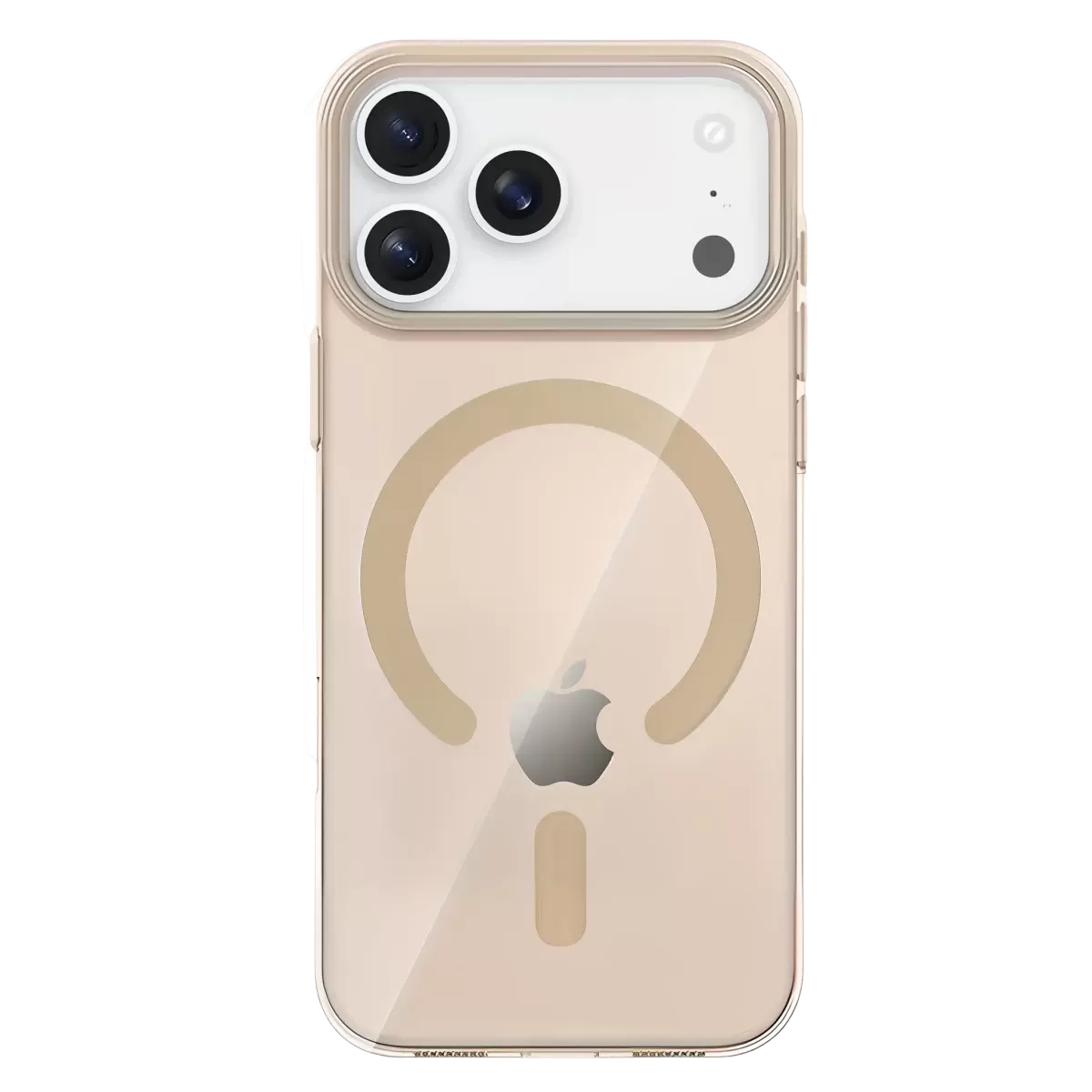 Joko Apple iPhone 17 Pro Max PC Blank Magsafe Kapak - Çöl Titanyum