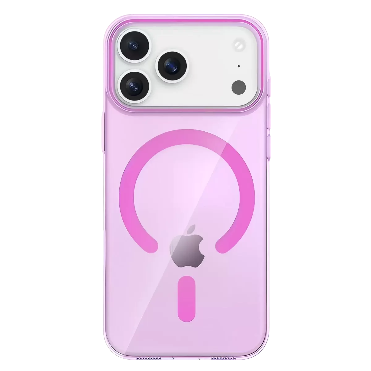 Joko Apple iPhone 17 Pro Max PC Blank Magsafe Kapak - Pembe