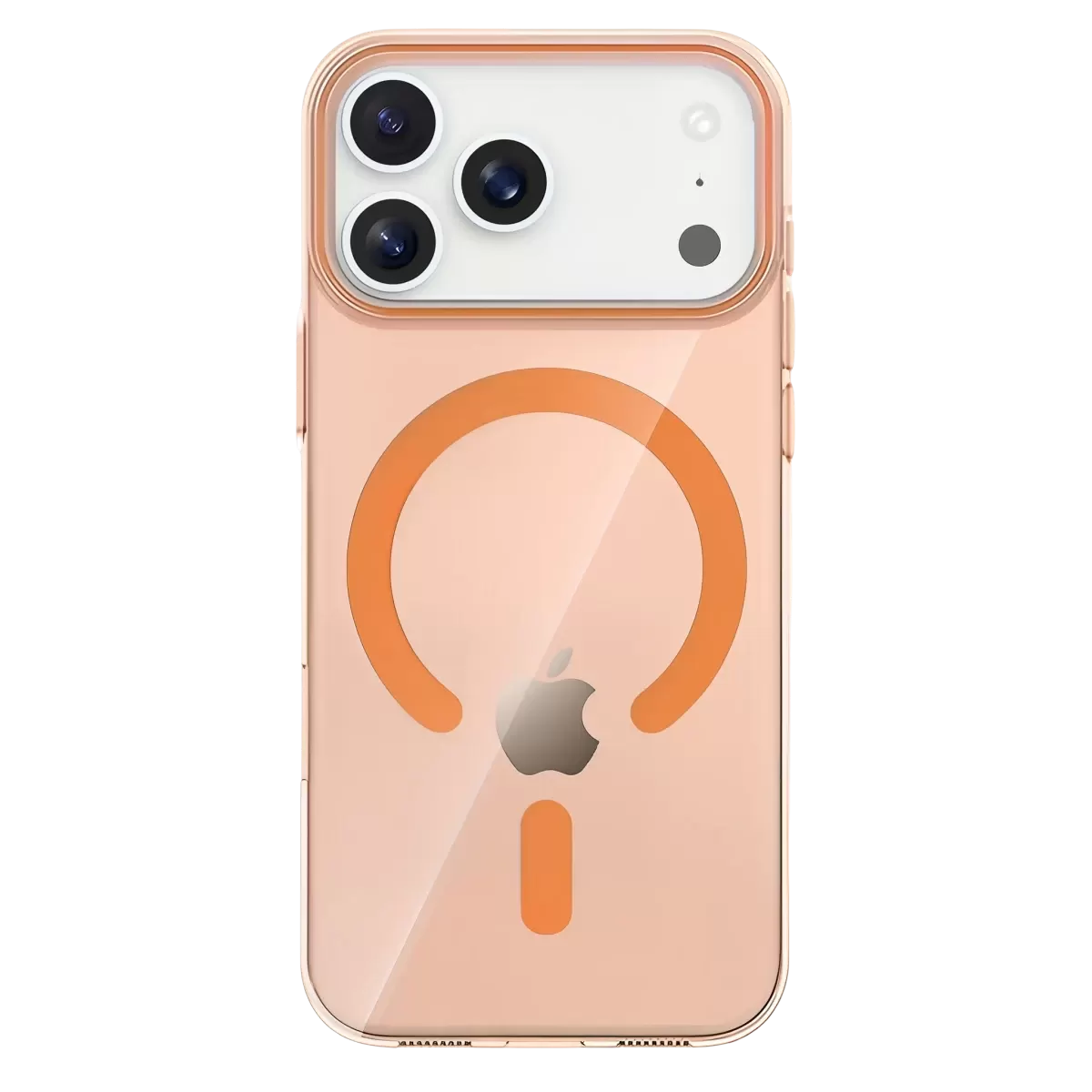 Joko Apple iPhone 17 Pro Max PC Blank Magsafe Kapak - Turuncu