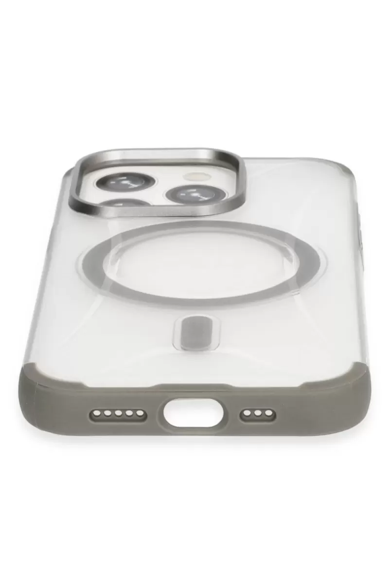 Joko Apple iPhone 15 Pro Hilton Magsafe Kapak - Titan Gri