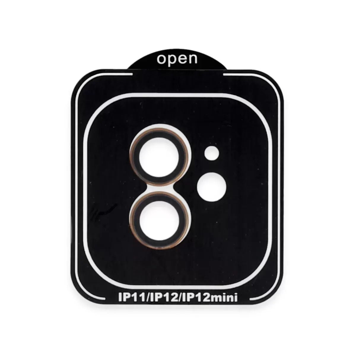 Joko Apple iPhone 11 PVD Metal Kamera Lens - Turuncu