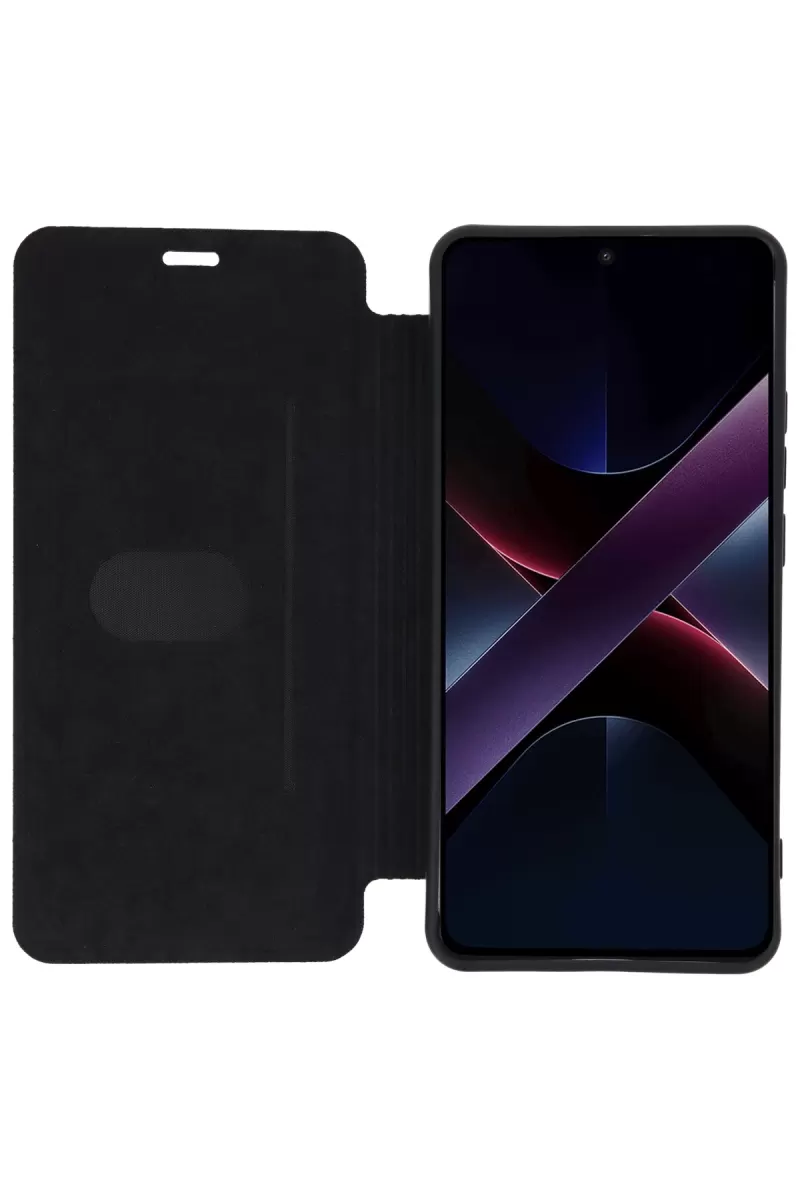 Newface Xiaomi Poco X7 Pro Kılıf Flip Cover - Siyah
