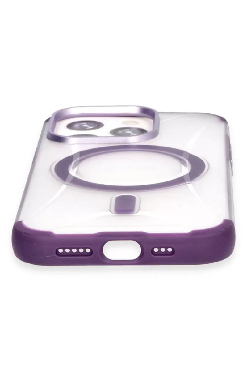 Joko Apple iPhone 15 Pro Hilton Magsafe Kapak - Derin Mor
