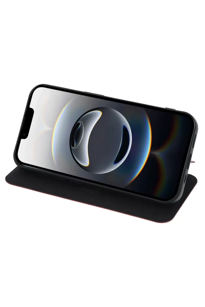Newface Apple iPhone 16E Kılıf Flip Cover - Lacivert