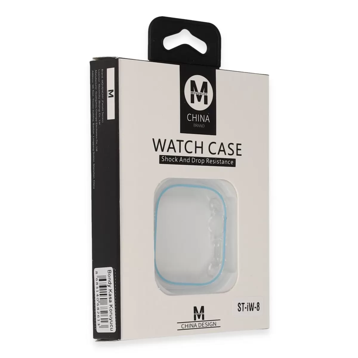 Movenchy Apple Watch Ultra 49mm Bondy Kasa Koruyucu - Sierra Blue