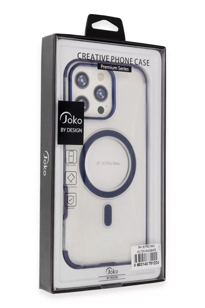 Joko Apple iPhone 16 Pro Max Hilton Magsafe Kapak - Siyah