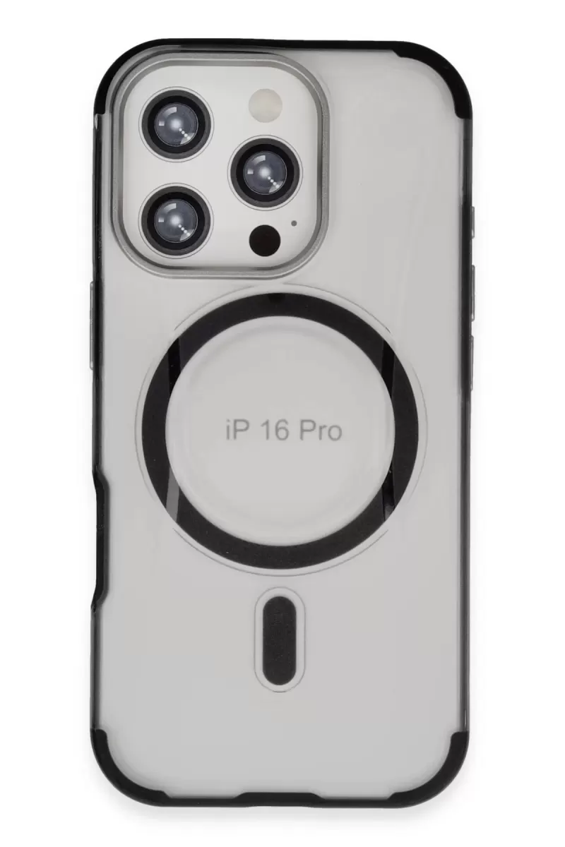 Joko Apple iPhone 16 Pro Max Hilton Magsafe Kapak - Siyah