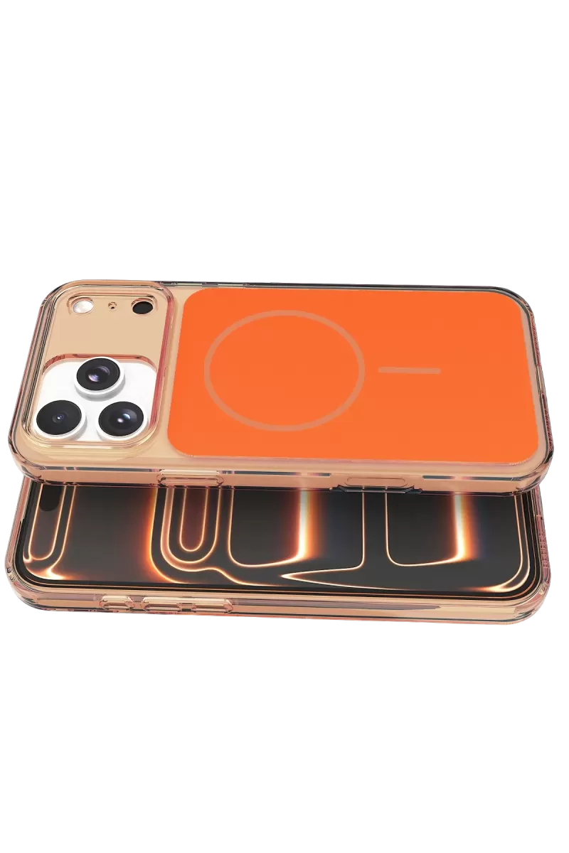 Joko Apple iPhone 17 Pro Max Bruma Magsafe Kapak - Turuncu