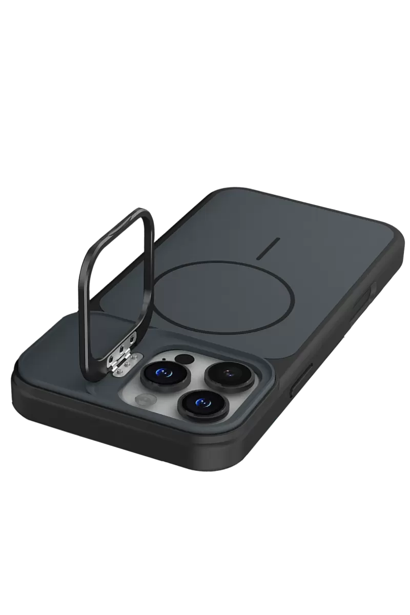Joko Apple iPhone 16 Pro Max Pale Magsafe Standlı Kapak - Siyah