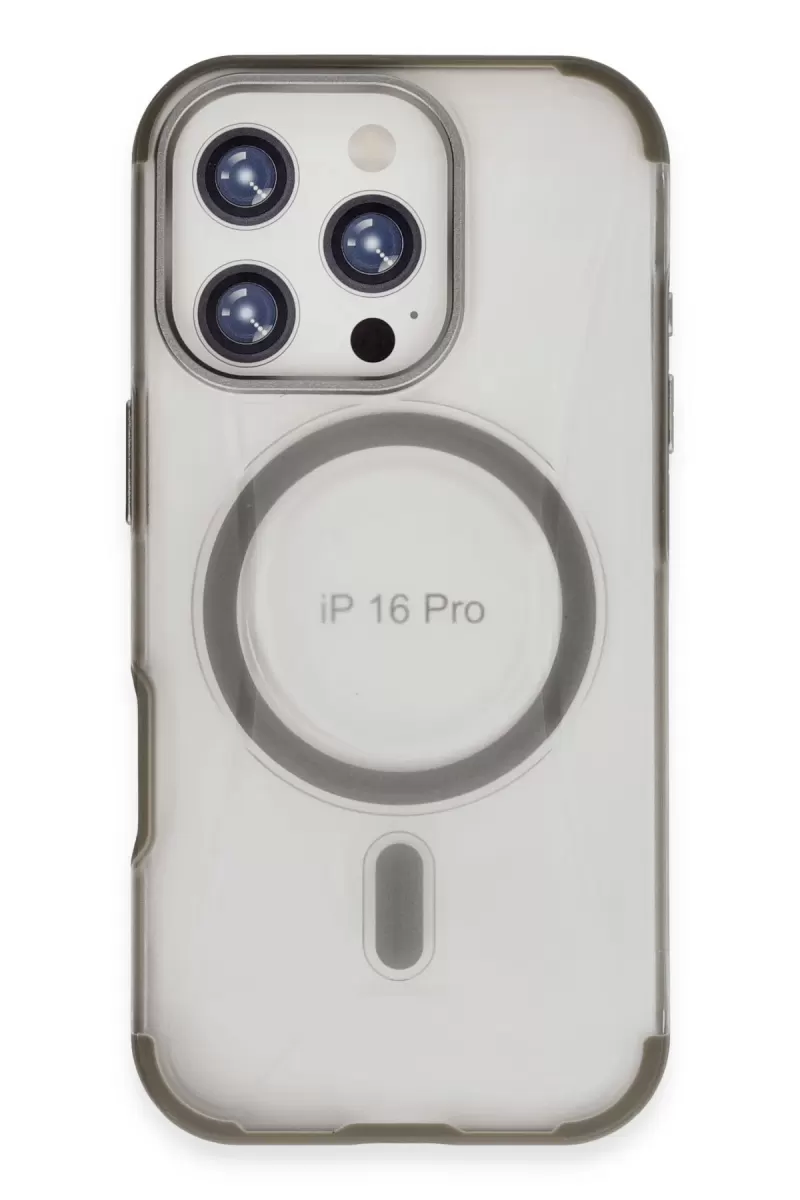 Joko Apple iPhone 16 Pro Max Hilton Magsafe Kapak - Titan Gri