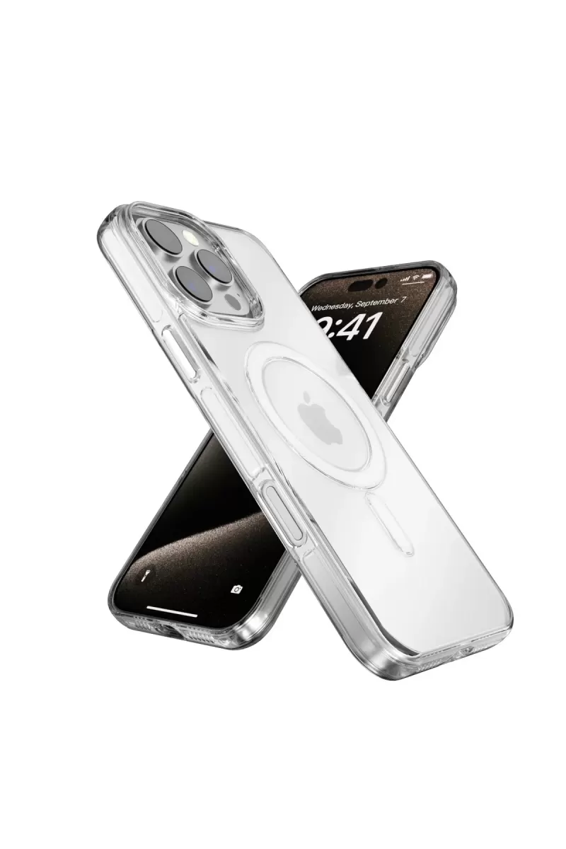 Joko Apple iPhone 16 Pro Max Gleam PC Sert Magsafe Kılıf - Şeffaf