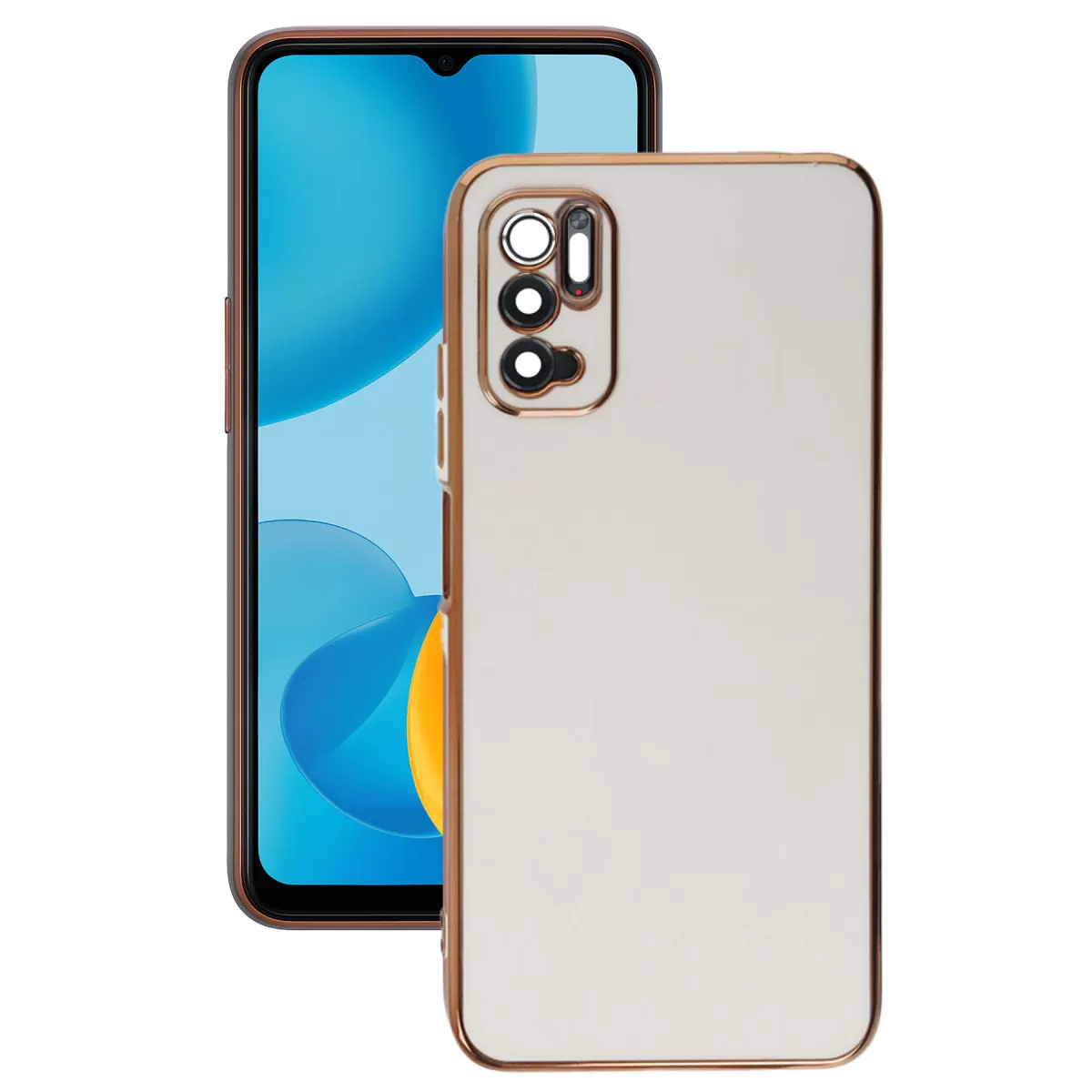 Newface Xiaomi Redmi Note 11 SE Kılıf Volet Silikon - Beyaz