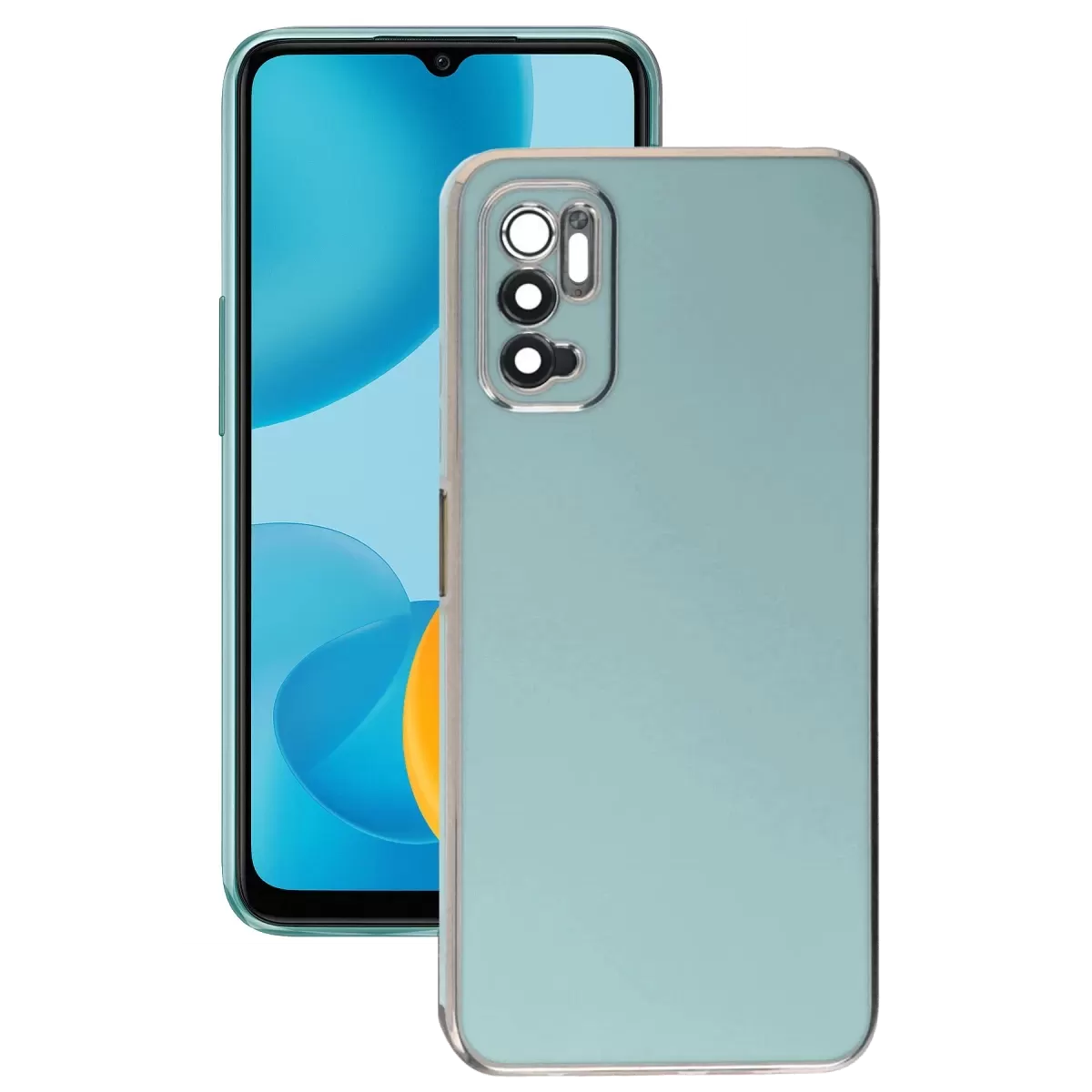 Newface Xiaomi Redmi Note 11 SE Kılıf Volet Silikon - Açık Yeşil